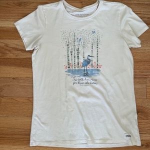 Women's Life Is Good Crusher Lite Tee Size M